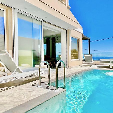 Luxury Villa Barbati Sun With Private Pool By Dadovillas Eksteriør billede